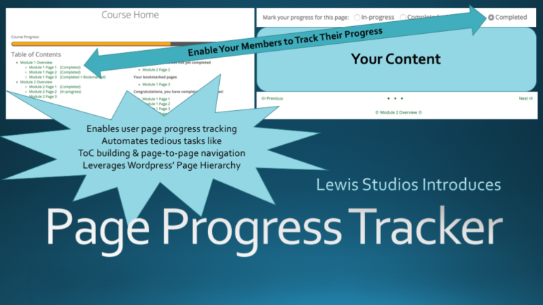 Introducing Page Progress Tracker