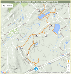 Parking, Trailheads and Trail Map